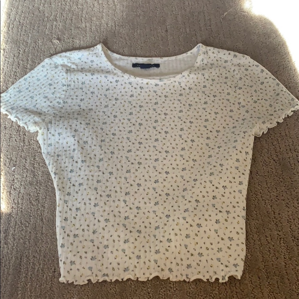 printed white t shirt
